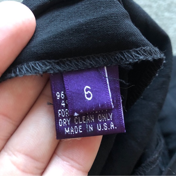 VTG PURPLE LABEL RALPH LAUREN COLLECTION MADE IN USA WOOL BUSINESS CASUAL PANTS - Picture 13 of 16